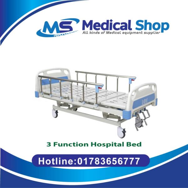 3 Crank Hospital Bed Price in Bangladesh