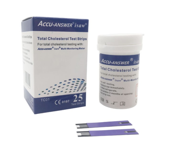 Accu-Answer isaw Cholesterol Test Strip(25pcs)