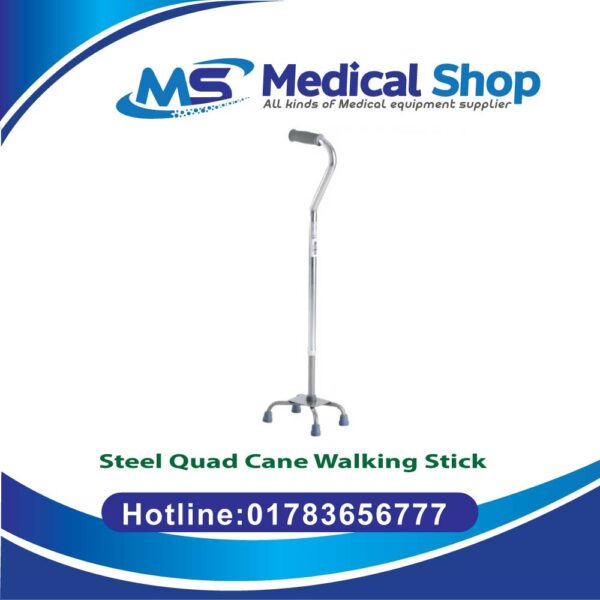 Steel-Quad-Cane-Walking-Stick