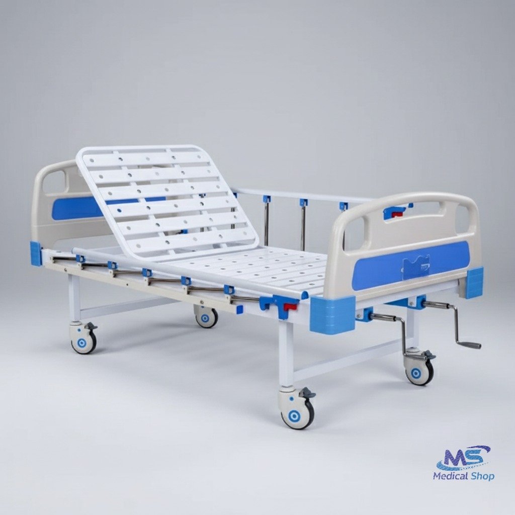 prostudio-ai-hospital-bed-a24ea3-1 2 Function Hospital Treatment Bed - Image 1