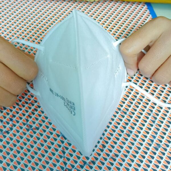 KN 95 Protective Mask middle point