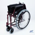 Aluminum Folding Wheelchair with Foldable Back