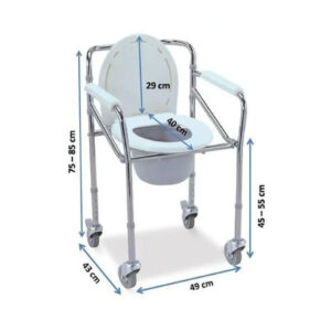 Commode Chair with Wheel price in Bangladesh
