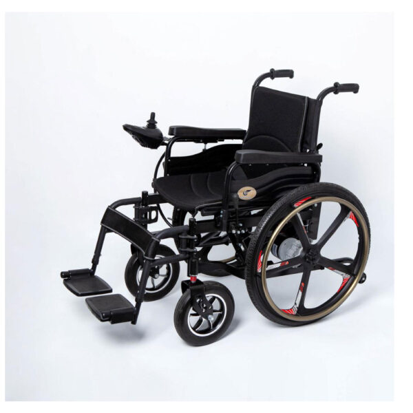 Double Action Electric Powered WheelChair, Lithium Battery