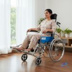 Premium Sleeping Wheelchair With Commode - Image 2